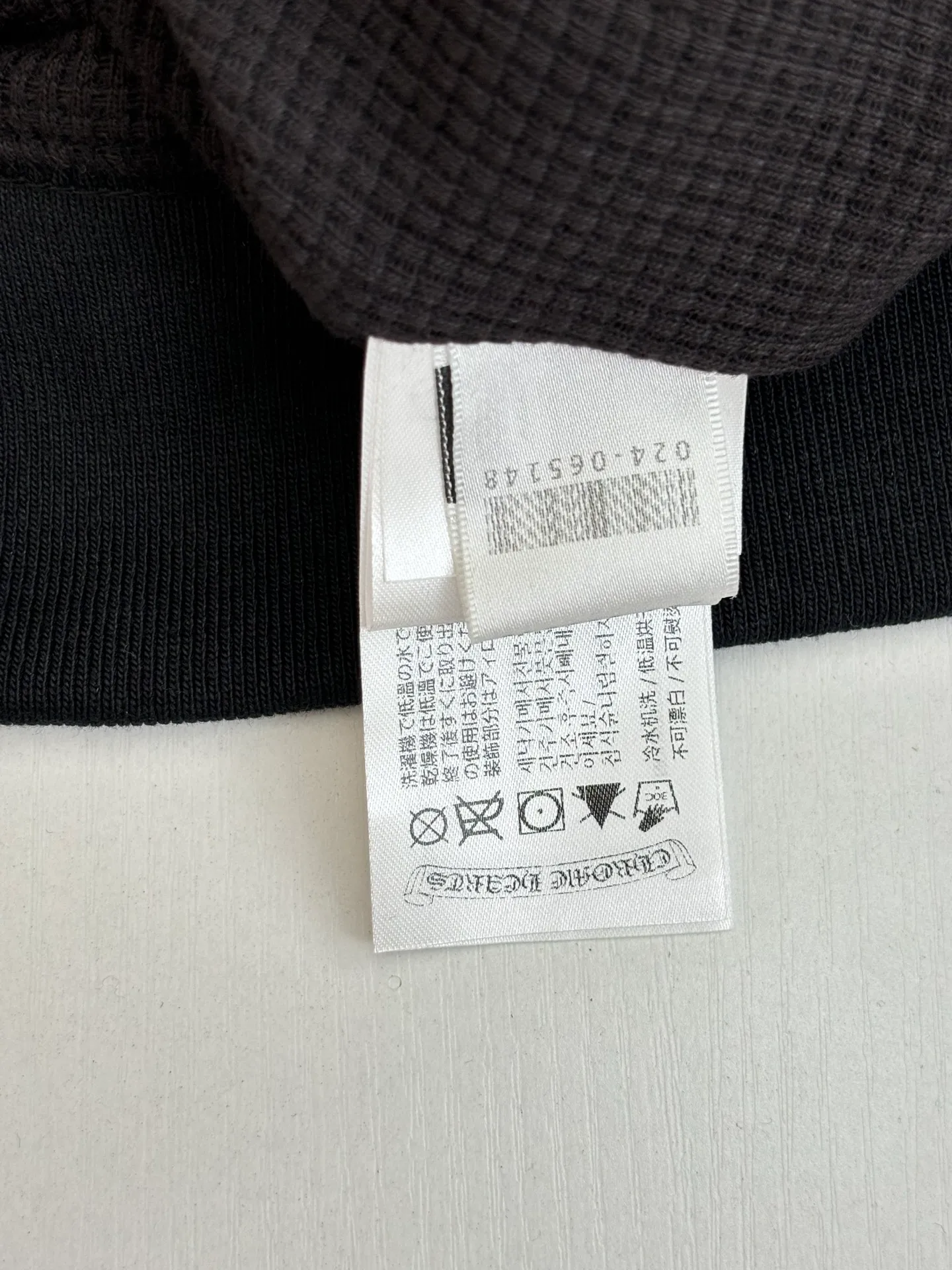 P486 Chrome Heart*/Chrome Heart Ch black skull zipper hooded sweatshirt Size: S/M/L/XL